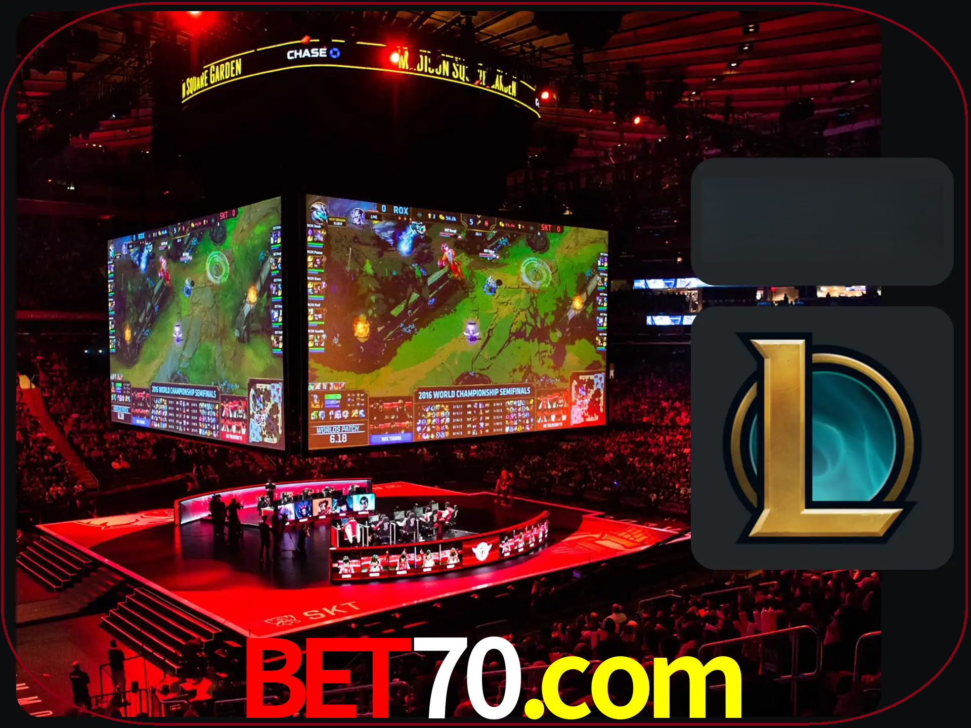 Aposta nos maiores jogos da League of Legends.